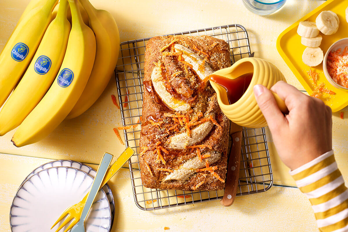 Veganistisch bananenbrood van Chiquita
